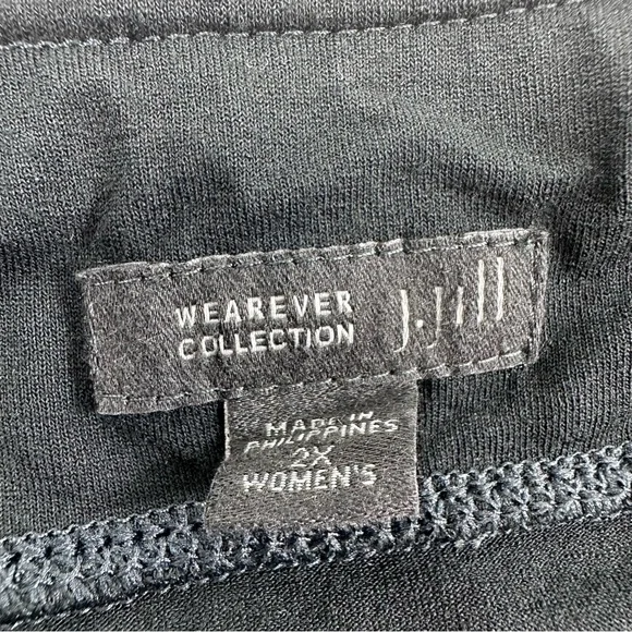 J. Jill Black A-Line Skirt 2X - Picture 3 of 6